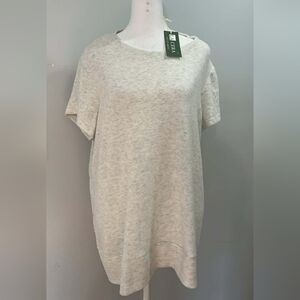 Casual Cream Short Sleeve Top